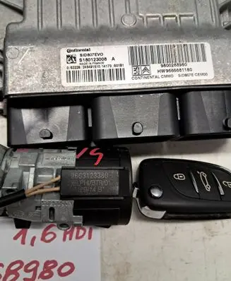 Citroen DS4 Engine control unit/module 9800268980 9665547480