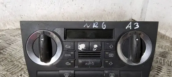 Audi A3 S3 8P Climate control unit 8P0820043B 2400026504