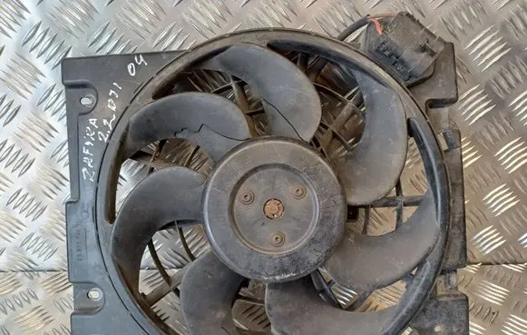 Opel Zafira A Electric radiator cooling fan 24431829 90570741