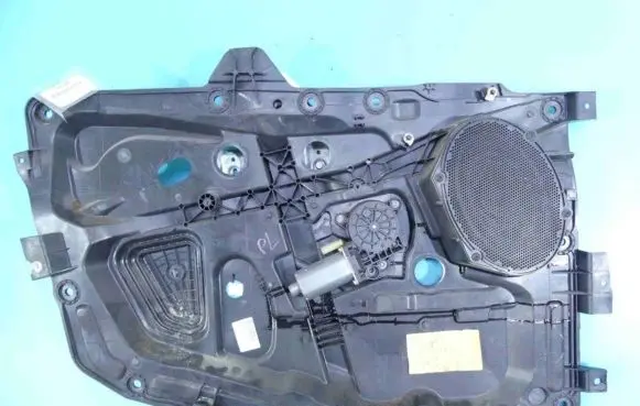 Front door window regulator with motor