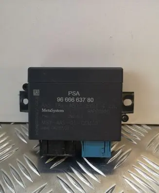 Peugeot 5008 Parking PDC control unit/module 9666663780