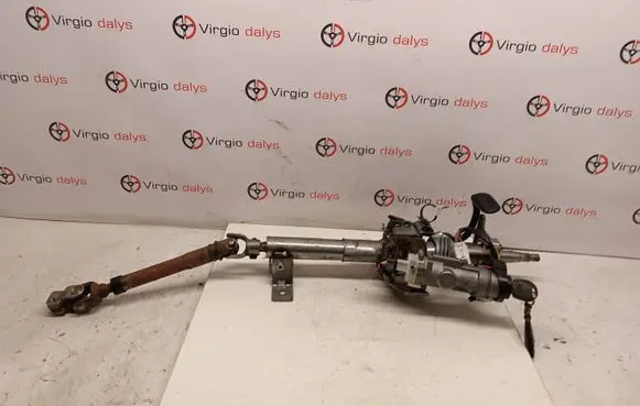 Steering wheel axle set