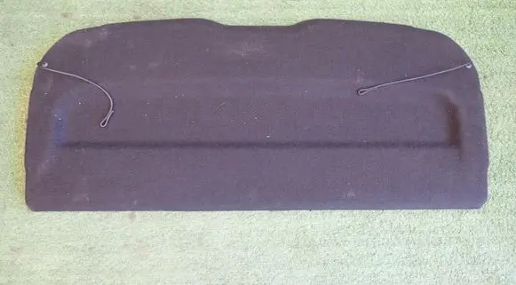 Peugeot 208 II Parcel shelf 98487369ZD