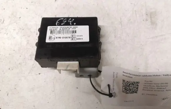 Toyota Avensis Verso Immobilizer control unit/module 8978044050 626518000 97RI010579