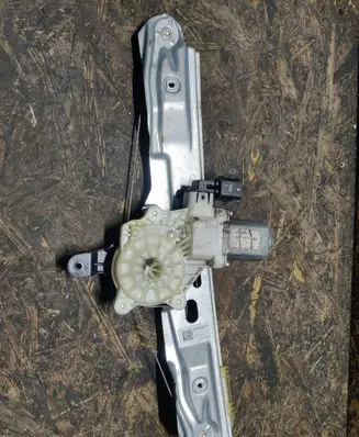 Ford Focus Rear door window regulator with motor 924132 BM61A270BA
