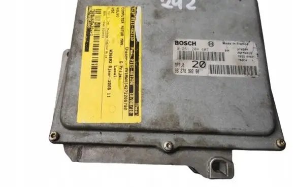 Volvo V50 Engine ECU kit and lock set 0261204407