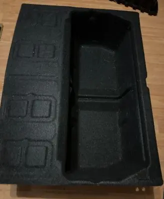 BMW 4 F32 F33 Trunk/boot floor carpet liner 7239020