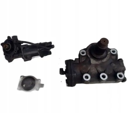 Steering wheel axle set