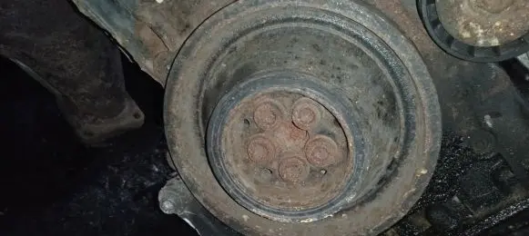 Volkswagen Jetta V Crankshaft pulley