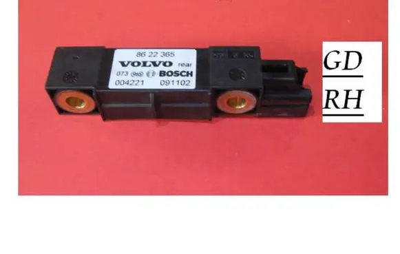 Volvo V70 Airbag deployment crash/impact sensor 8622365 091102