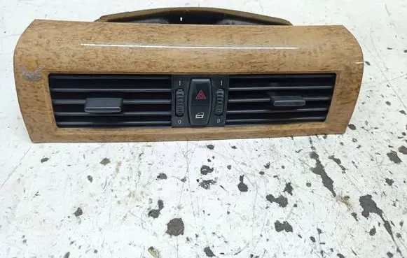 BMW 6 E63 E64 Dash center air vent grill 6910734 41218