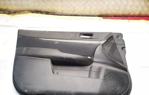 Front door card panel trim