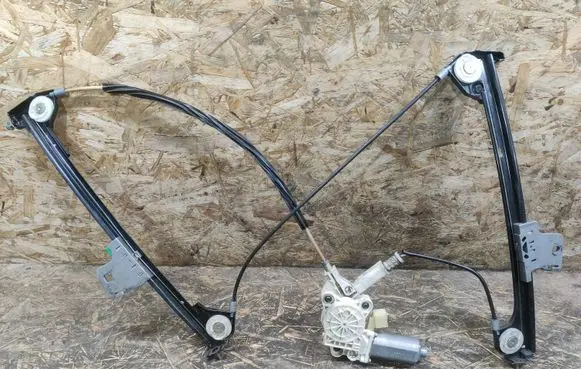 Front door window regulator with motor