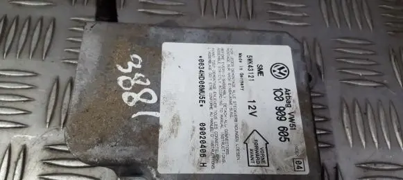 Seat Alhambra (Mk1) Airbag control unit/module 1C0909605 5WK43121