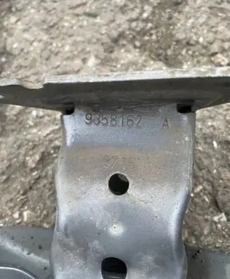 Renault Kangoo II Rear bumper cross member 9358192 3716