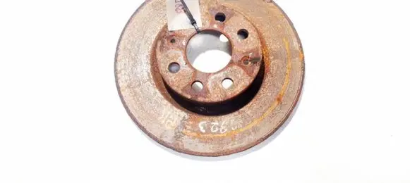 Fiat Punto (188) Front brake disc neventiliuojamas