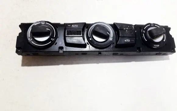 BMW 5 E60 E61 Climate control unit 6411917771201