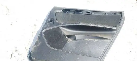 Rear door card panel trim