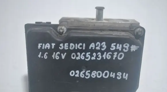 Fiat Sedici ABS Pump 0265231670