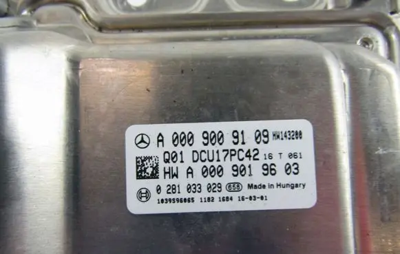 Mercedes-Benz GLE (W166 - C292) Other control units/modules A0009009109