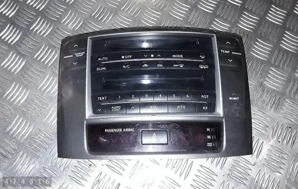 Lexus IS 220D-250-350 Climate control unit 758950