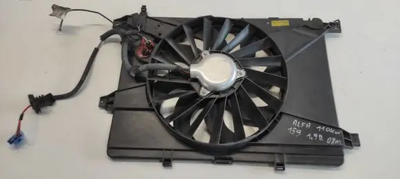 Alfa Romeo 159 Radiator cooling fan shroud VP4FLH8146 C153 50501449