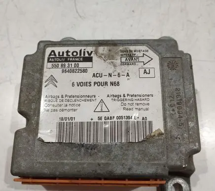 Citroen Xsara Picasso Airbag control unit/module 550893100 9640822580