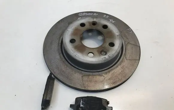 Nissan Qashqai J12 Rear brake disc 35V2809T43