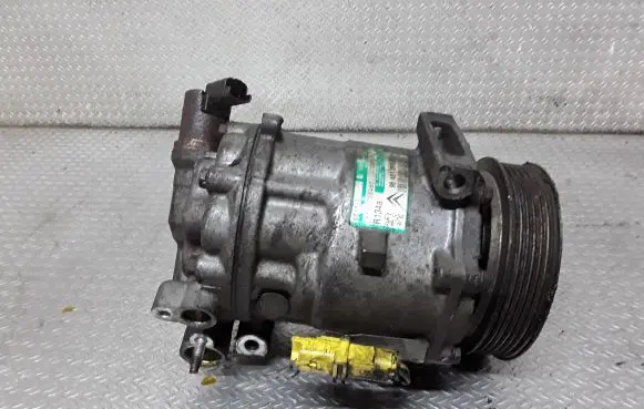 Peugeot 407 Air conditioning (A/C) compressor (pump) 9648138980