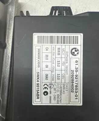 Engine ECU kit and lock set
