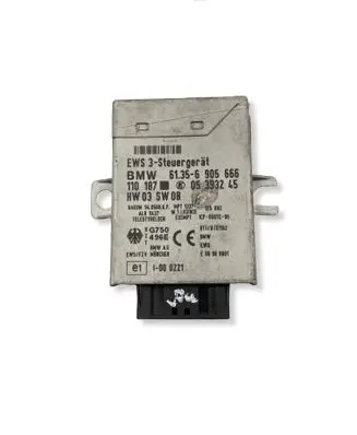 BMW 3 E46 Immobilizer control unit/module 61356905666 05393245 110187