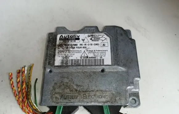 Citroen C4 I Airbag control unit/module 9658137980