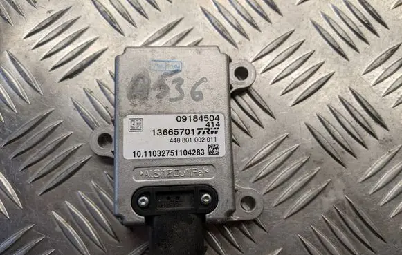 Opel Signum ESP acceleration yaw rate sensor 13665701 09184504