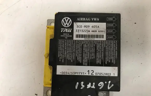 Volkswagen PASSAT B6 Airbag control unit/module 3C0909605A