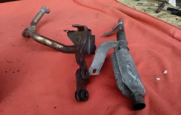 Toyota Avensis T250 Webasto auxiliary heater silencer 