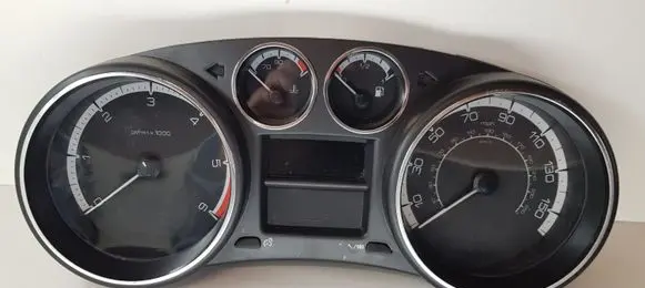 Peugeot 308 Speedometer (instrument cluster) 9665107880 610339