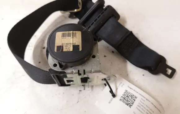 Ford Focus C-MAX Middle seatbelt (rear) 601597800D