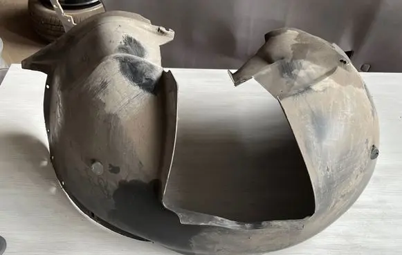 Volvo V70 Front wheel arch liner splash guards 30655666