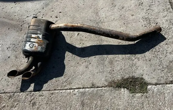 Mercedes-Benz GL X166 Muffler/silencer A1664905115 SN1602 2311703000