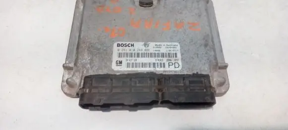 Opel Zafira A Engine control unit/module 0281010268 24417169 24417169PD