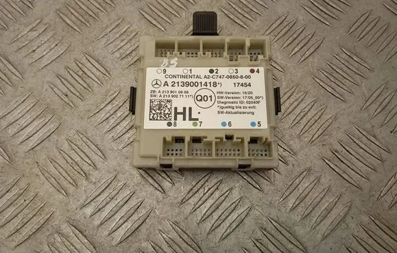Mercedes-Benz S W222 Door control unit/module A2139001418