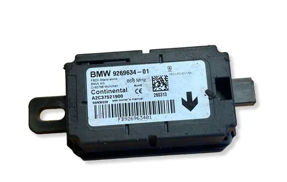 BMW 1 F20 F21 Alarm control unit/module 9269634