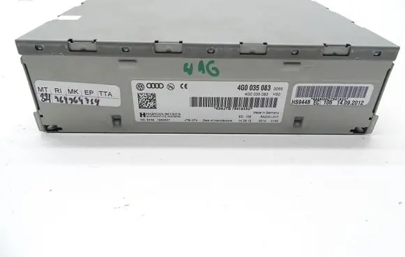 Audi A6 C7 Navigation unit CD/DVD player 4G0035083