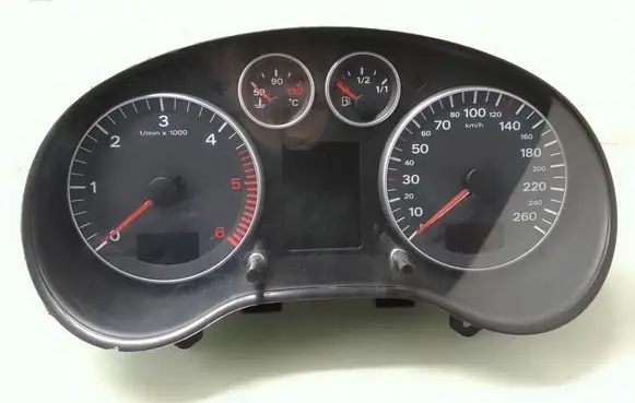 Audi A3 S3 8P Speedometer (instrument cluster) 8P0920930C