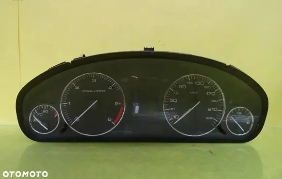 Peugeot 407 Speedometer (instrument cluster) 9658137280