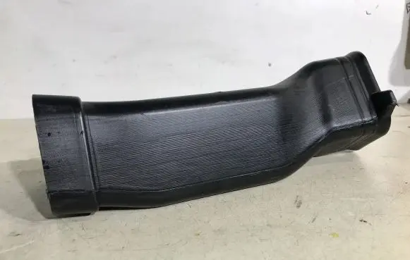 Cabin air duct channel