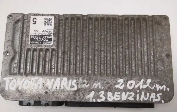 Toyota Yaris Engine control unit/module 896610DF50