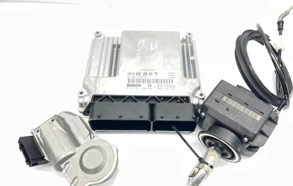 Engine ECU kit and lock set