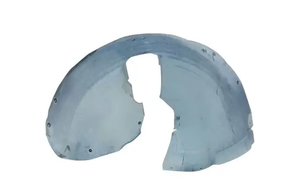 Front wheel arch liner splash guards