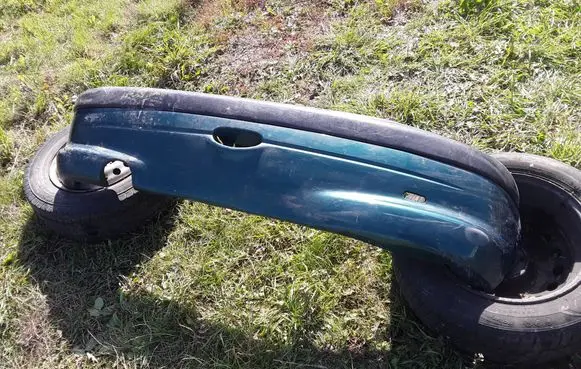 Peugeot 206 Rear bumper 9628638277